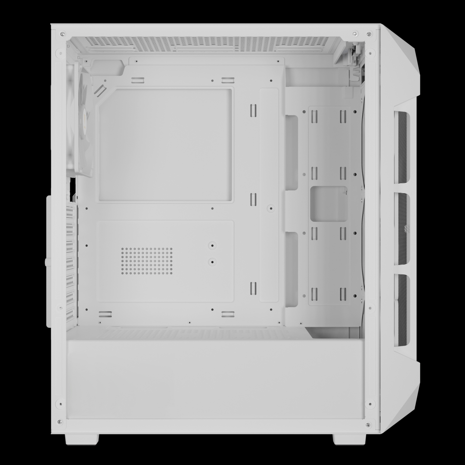 GAMDIAS AURA GC1 ELITE ARGB Mid Tower Gaming Case - White GAMDIAS AURA GC1 ELITE ARGB Mid Tower Gaming Case - White